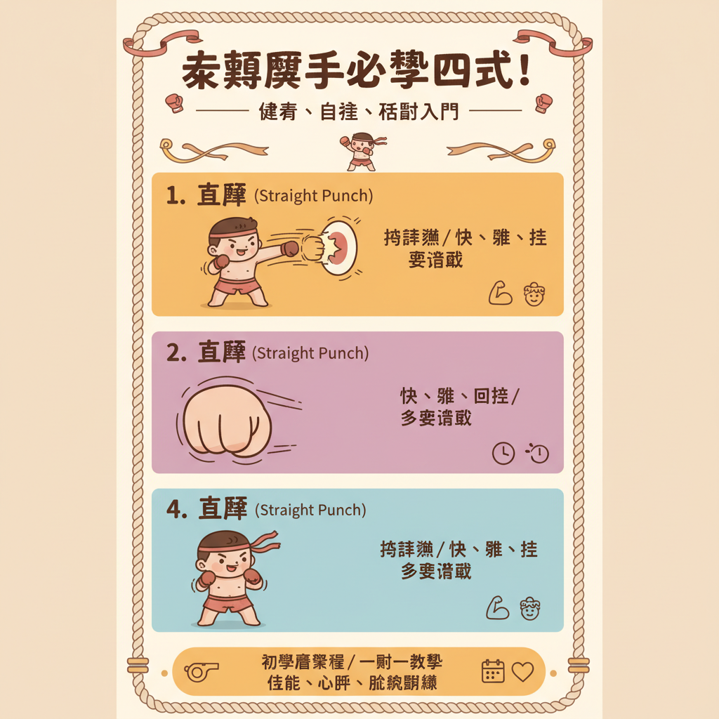 泰拳武術拳手綜合格鬥健身教練訓練課程帶氧運動搏擊運動體能訓練私人教練初學者課程小班教學拳館格鬥技巧專業教練自我防衛瘦身減肥新陳代謝肌肉鍛鍊搏擊訓練